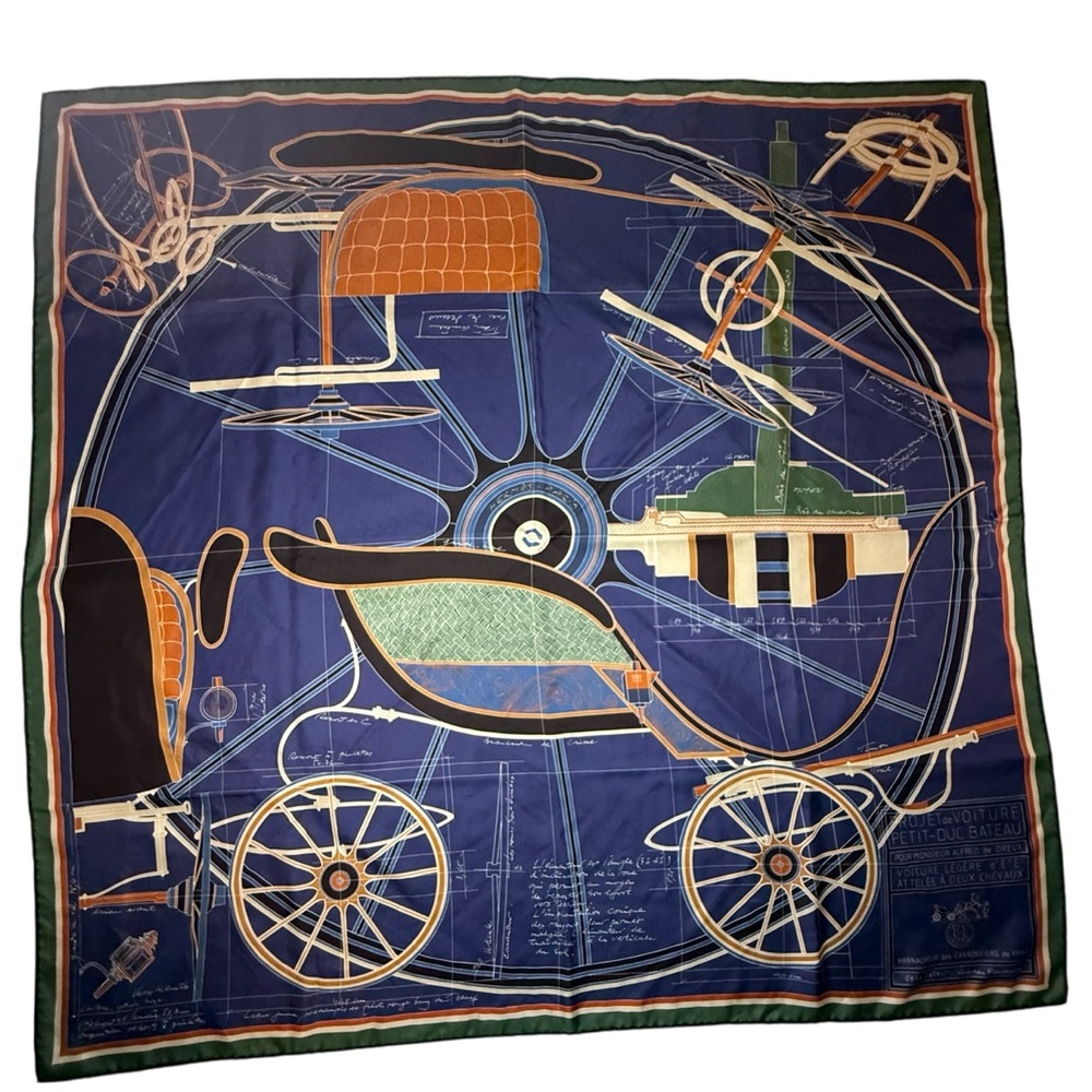 Petit Duc double face scarf 90